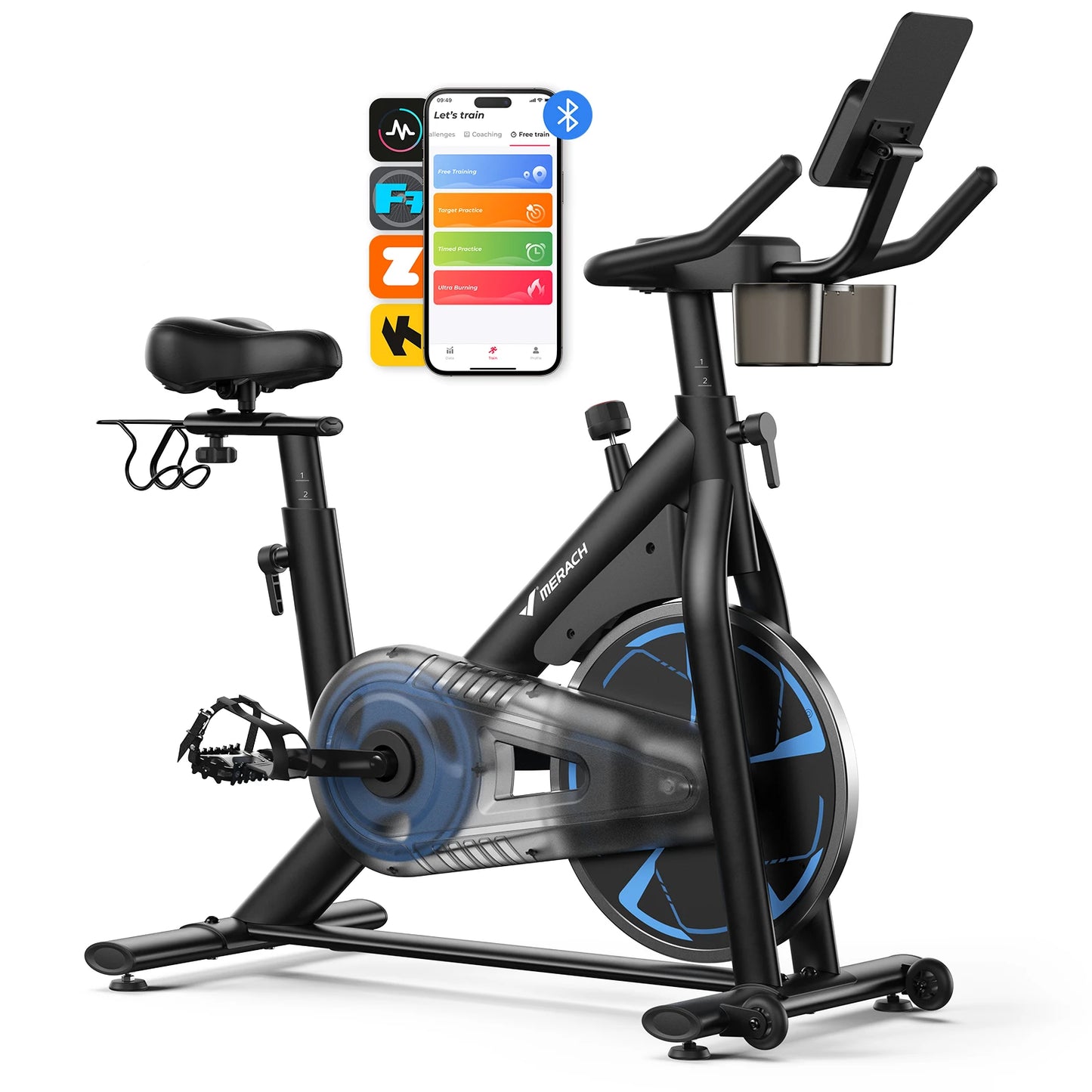 MERACH S36 Magnetic Indoor Bike With App Connectivity