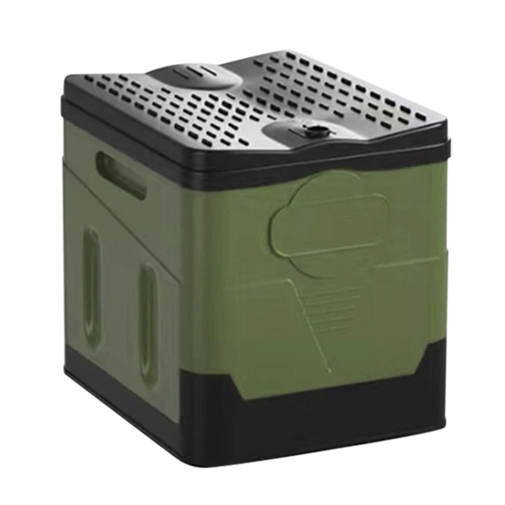 ALLOYSEED Outdoor Portable Toilet Bedpan with Strong Bearing Capacity