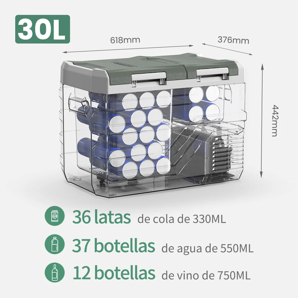 Alpicool NLS Portable Car Refrigerator Freezer 12V 24V DC