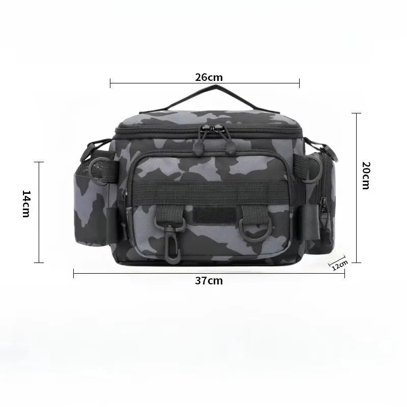 Multifunctional Fishing Backpack For Men With Rod Storage Outdoor Gear