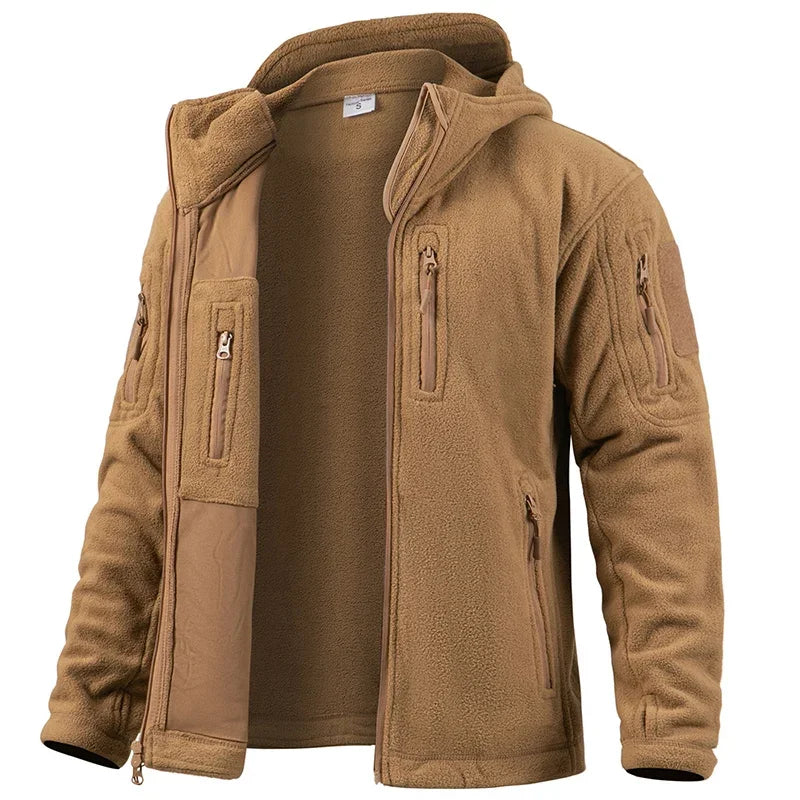 ReFire Gear Fleece Tactical Jacket for Hunting and Outdoor