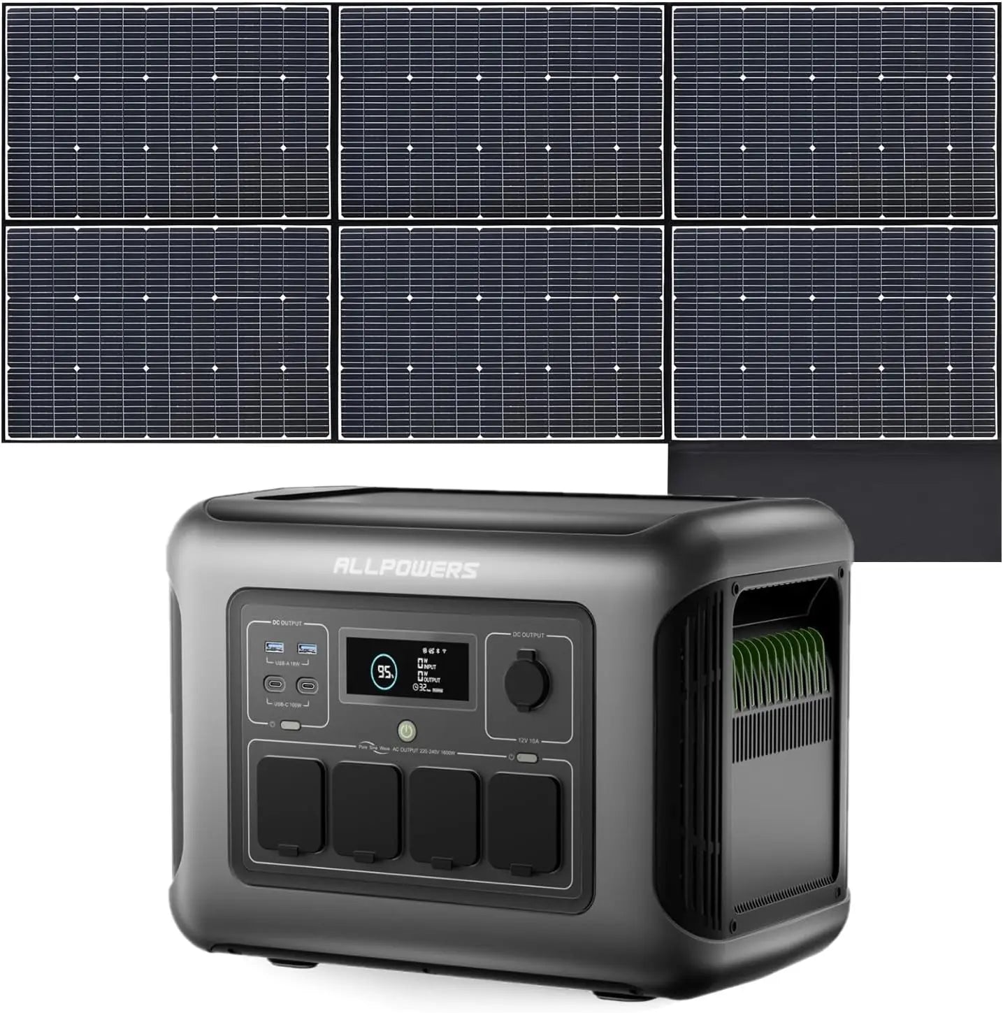 ALLPOWERS R1500 LITE Portable Power Station 1056Wh LiFePO4 Battery