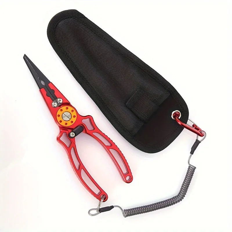 Aviation Aluminum Wire Pliers Multi Functional Outdoor Fishing Tool