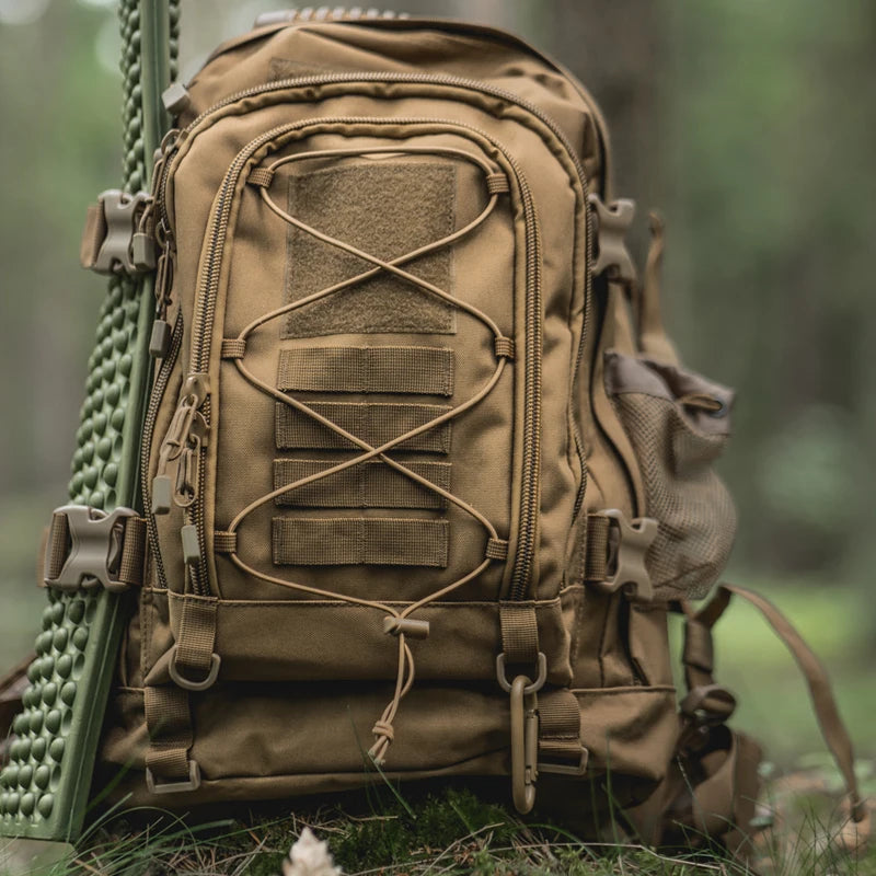 LQARMY Tactical Backpack Outdoor Rucksack For Camping And Hiking