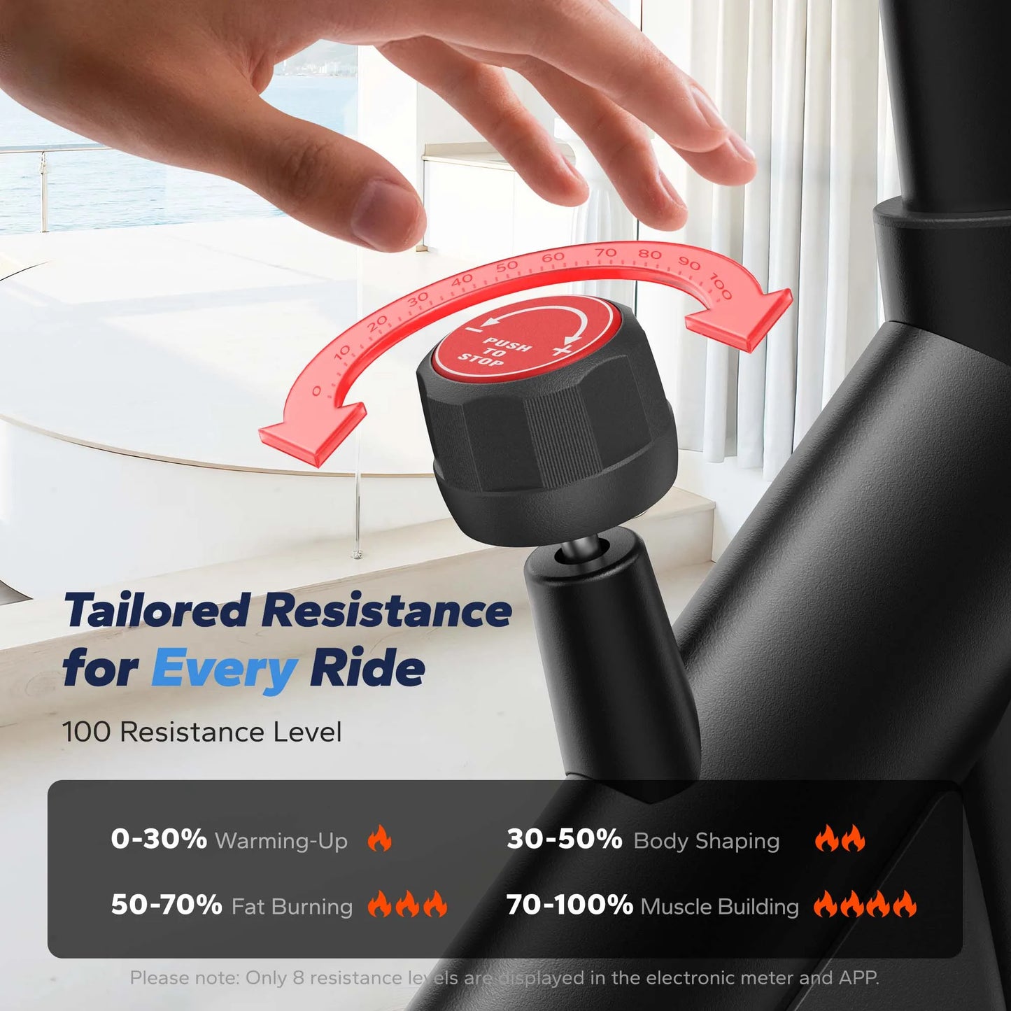 MERACH S36 Magnetic Indoor Bike With App Connectivity