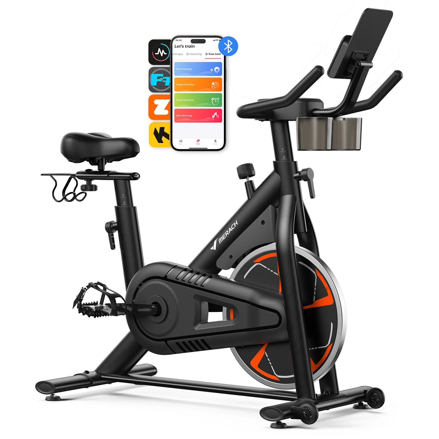 MERACH S36 Magnetic Indoor Bike With App Connectivity