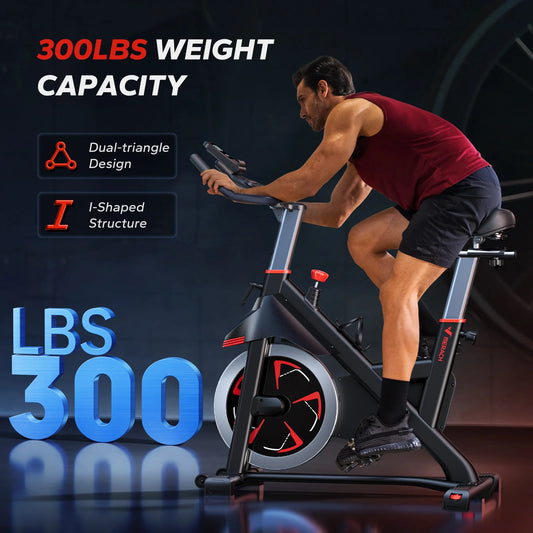 MERACH S38 Indoor Cycling Bike With Magnetic Resistance App