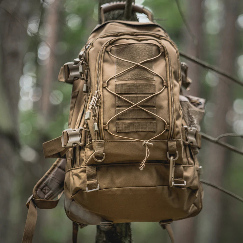 LQARMY Tactical Backpack Outdoor Rucksack For Camping And Hiking