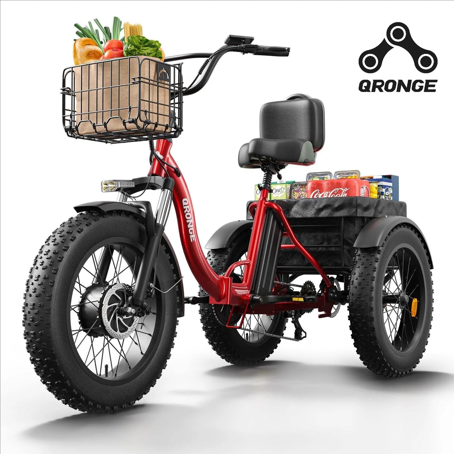 QRONGE Electric Bike for Adults 960W Peak 36V 13.5Ah Battery