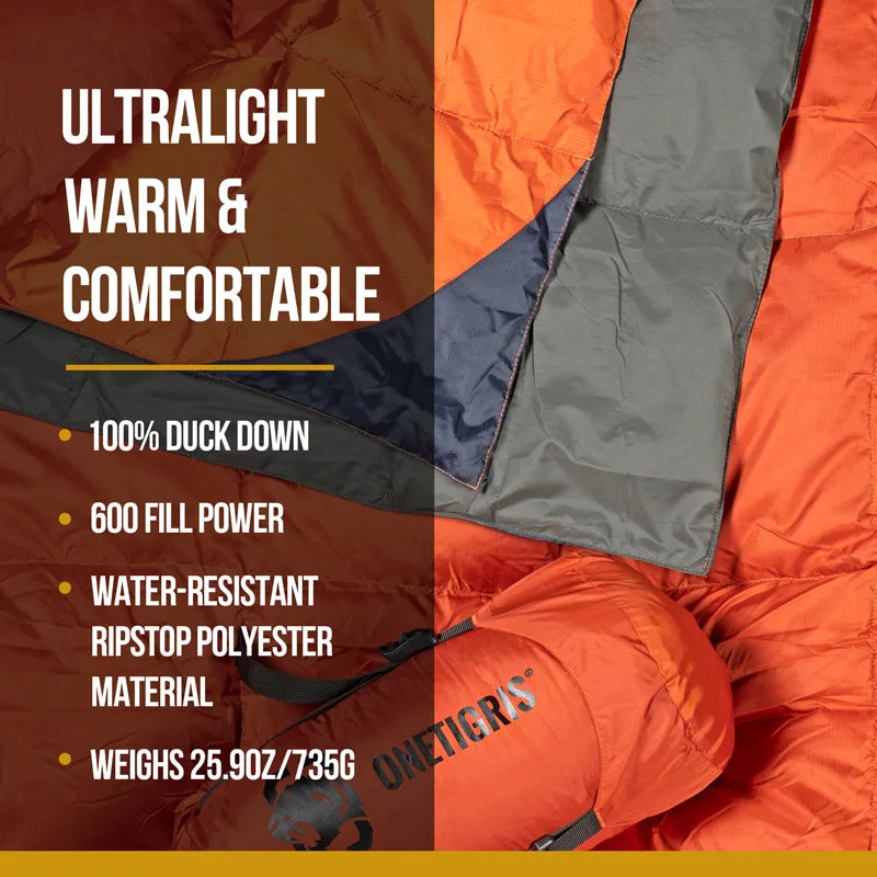 OneTigris Three-Season Outdoor Camping Blanket