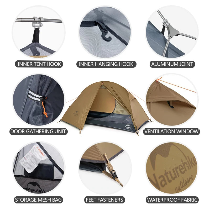 Naturehike One Person Ultralight Backpacking Tent