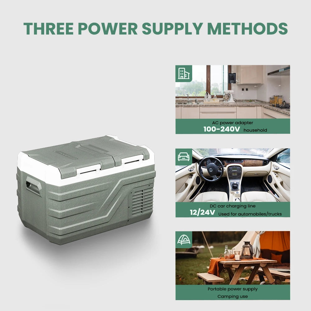 Alpicool NLS Portable Car Refrigerator 12V 24V DC Compressor Cooler