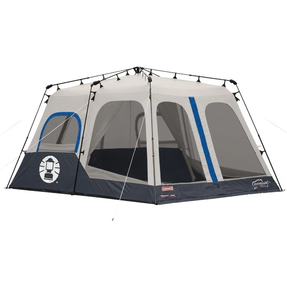 Instant Family Camping Tent With Quick Setup And Pre-Attached Poles