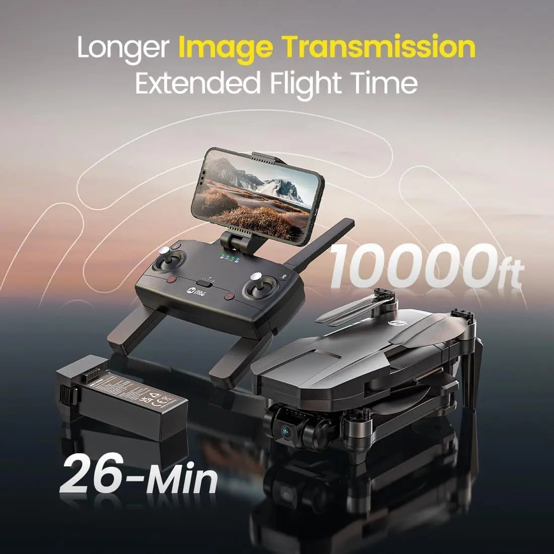 4K GPS Drone With 3 Axis Gimbal And Foldable Design