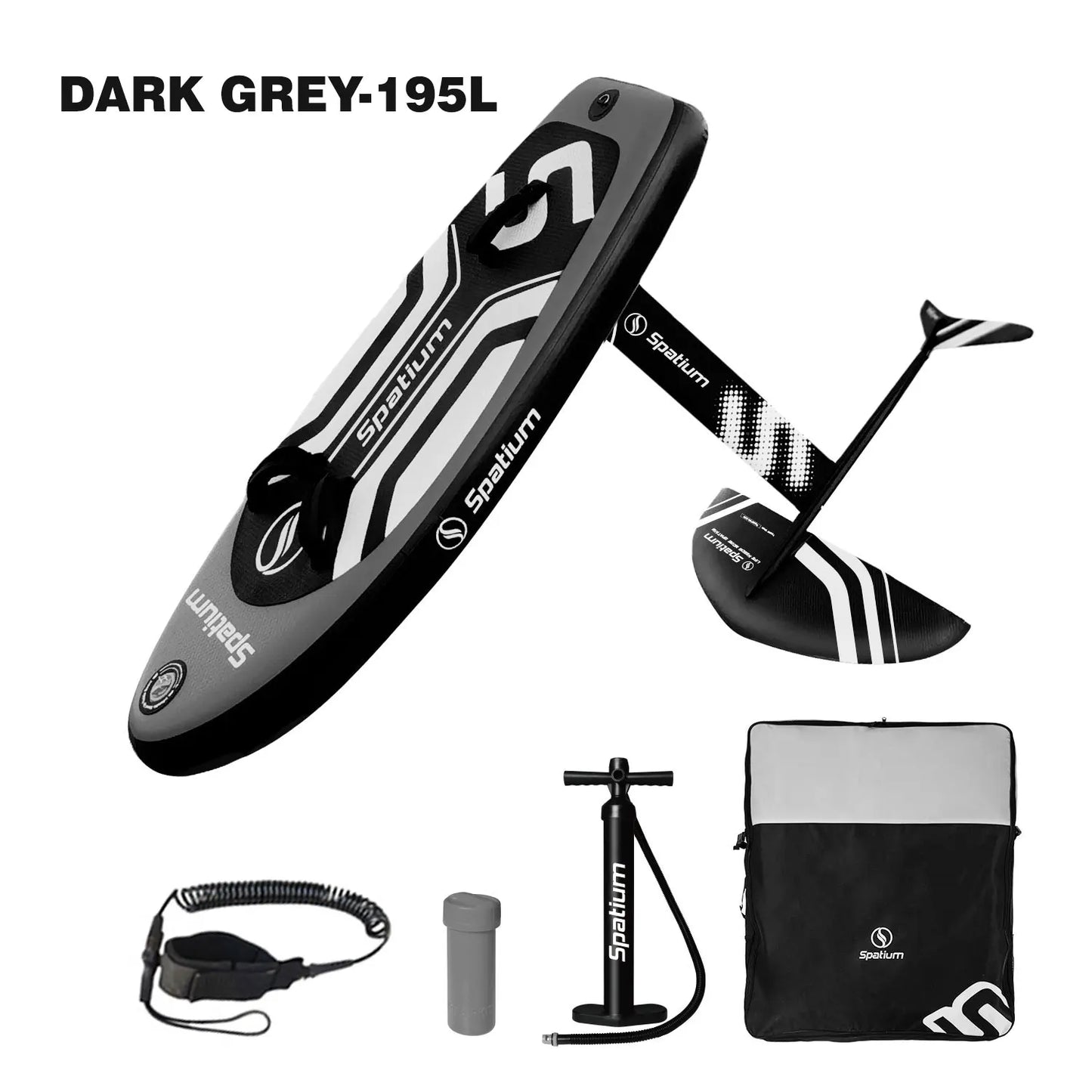 Spatium Hydrofoil Surfboard With Accessories Kit