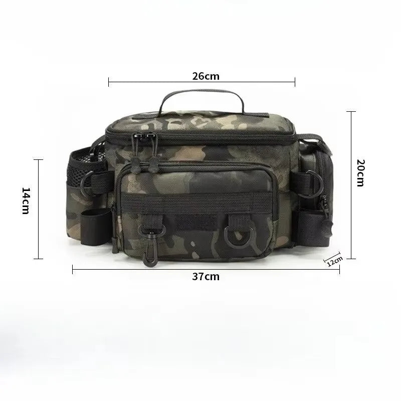 Multifunctional Fishing Backpack For Men With Rod Storage Outdoor Gear