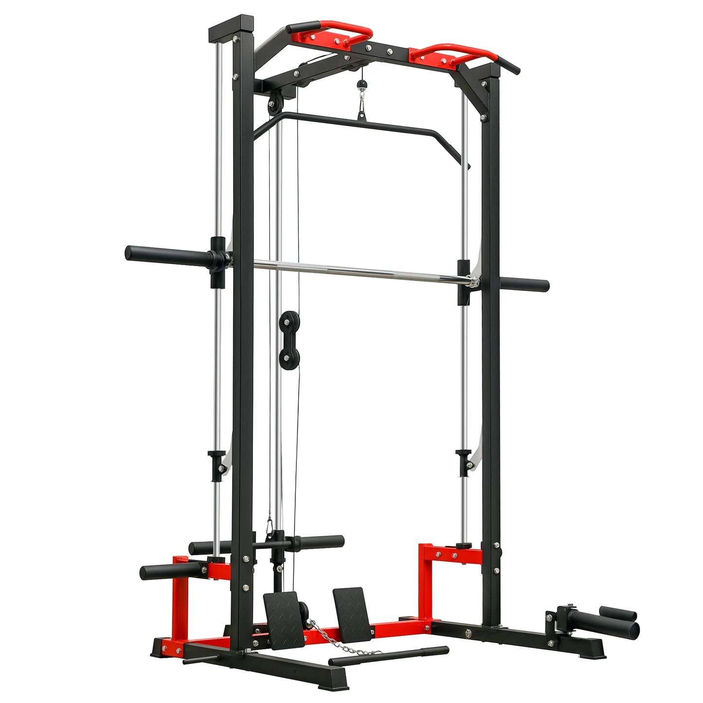 Hign-concerned Smith Machine Multi Function Power Cage Lat Pulldown