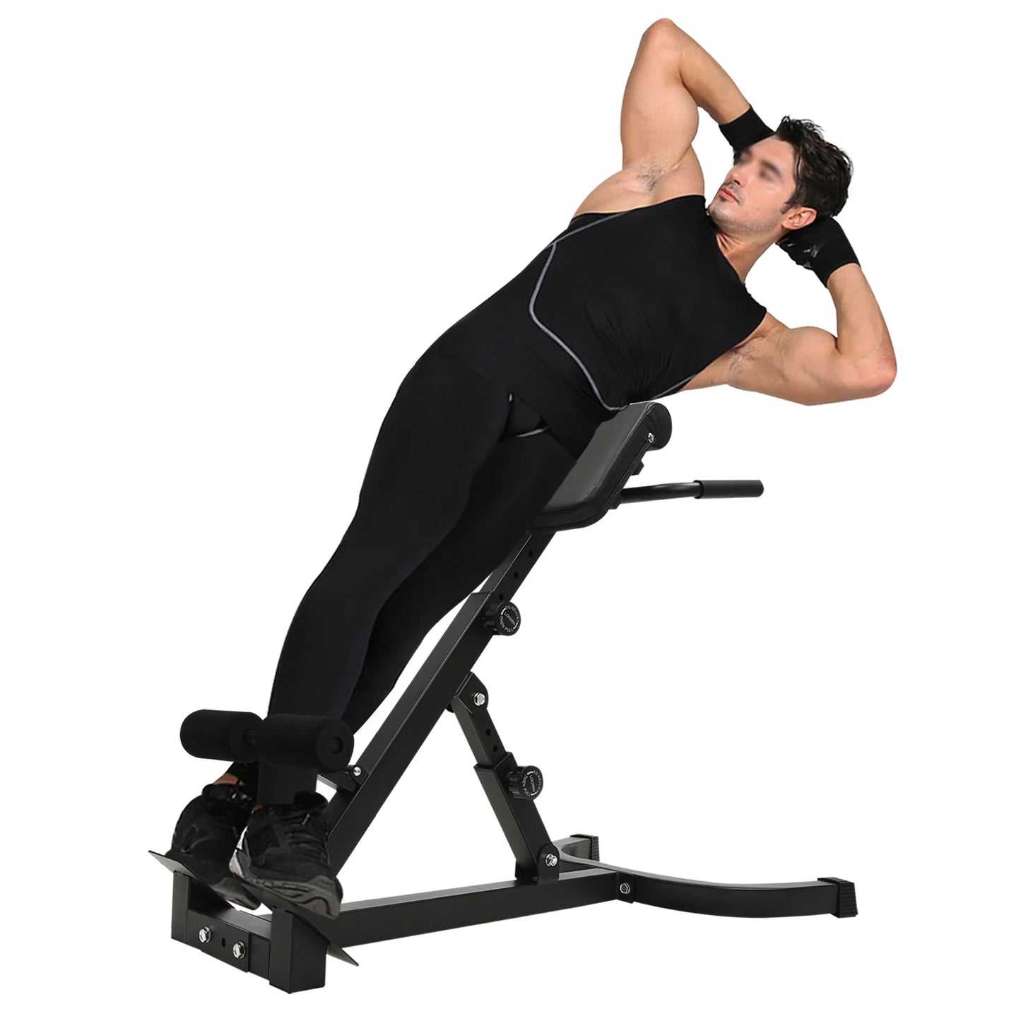 Home Fitness Roman Chair Hyperextension Bench For Core And Back