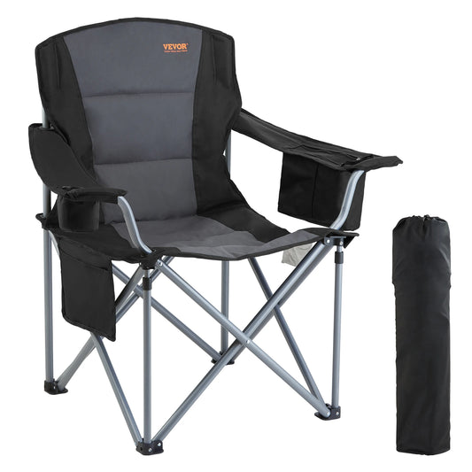 VEVOR Camping Folding Chair For Adults With Lumbar Support