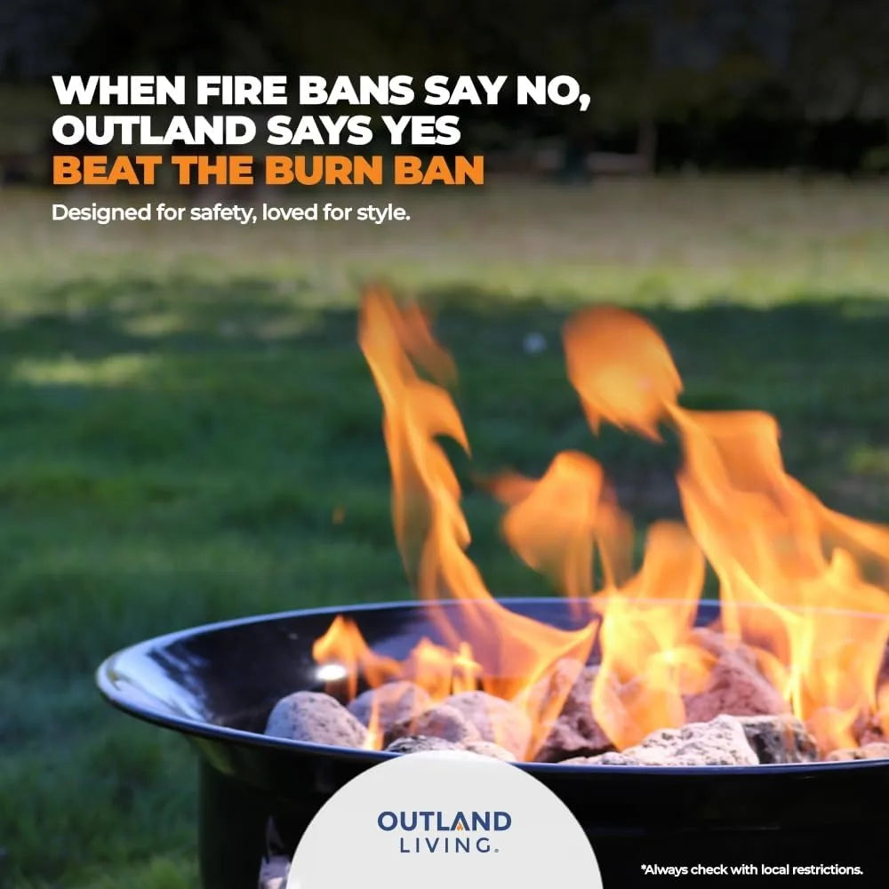 Outland Living Portable Propane Fire Pit 58,000 BTU