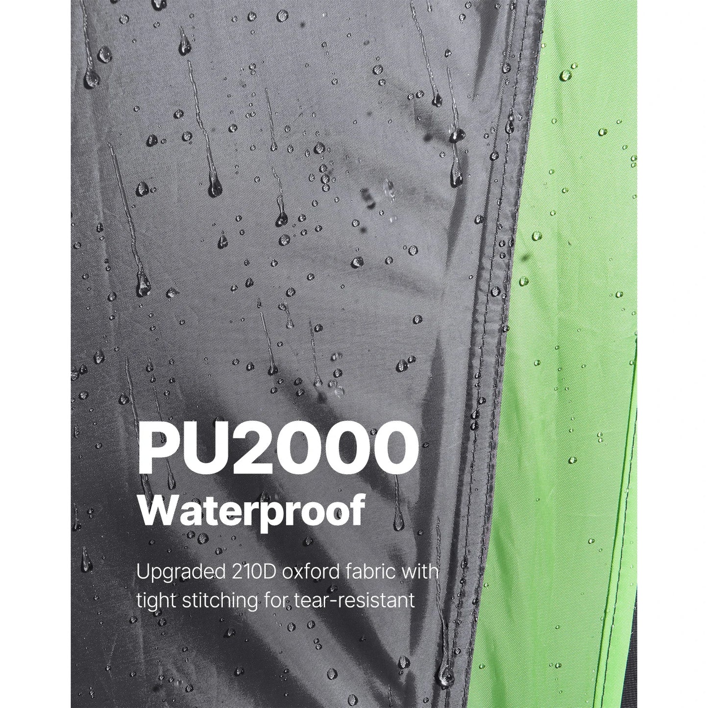 SucceBuy Pickup Truck Bed Tent For Camping 2-3 Person