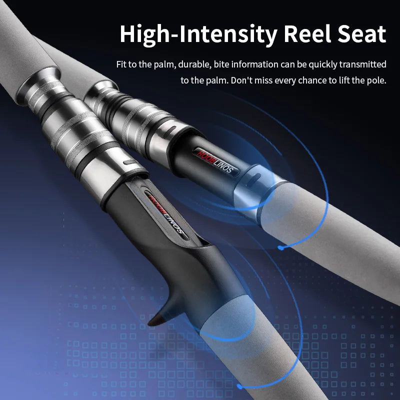 Rooblinos Raptor II Boat Fishing Rod Casting Spinning Rod Saltwater