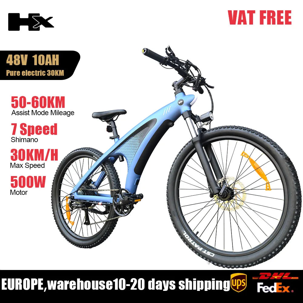 HUANCE HX Q5 2000W Electric Mountain Ebike With Removable Battery