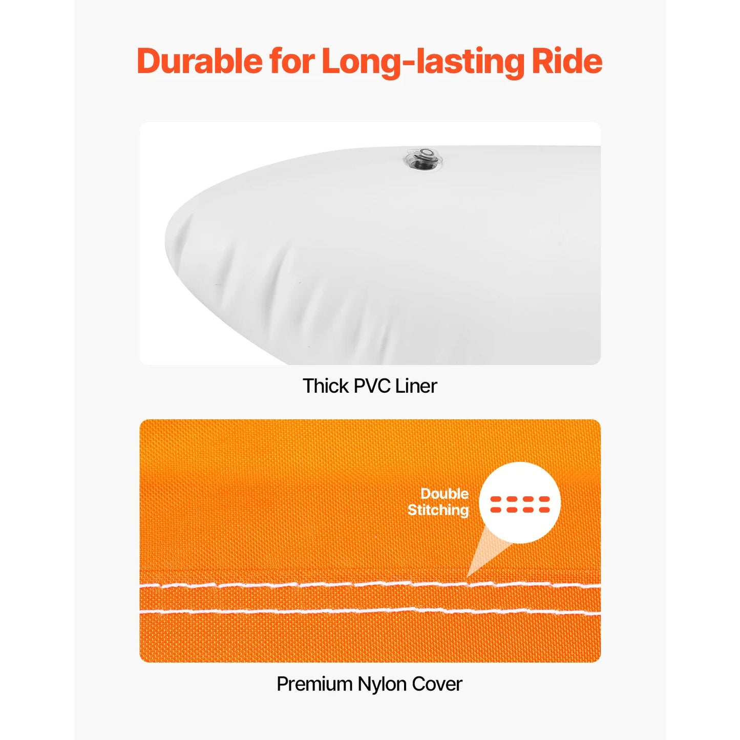 SucceBuy Towable Tubes for Boating Two Riders Water Sports