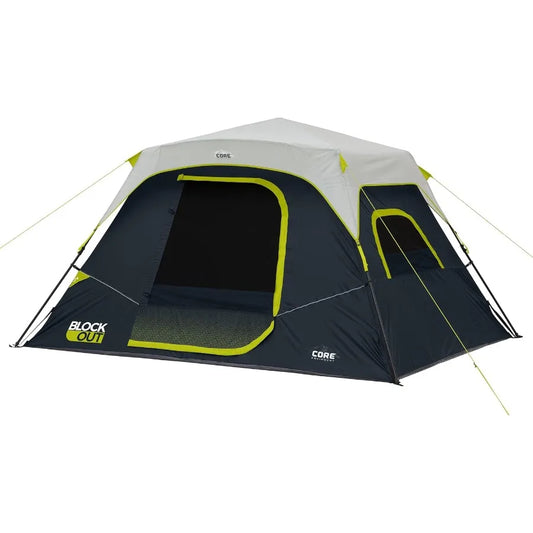 Building Blackout Instant Cabin Tent for Family Camping