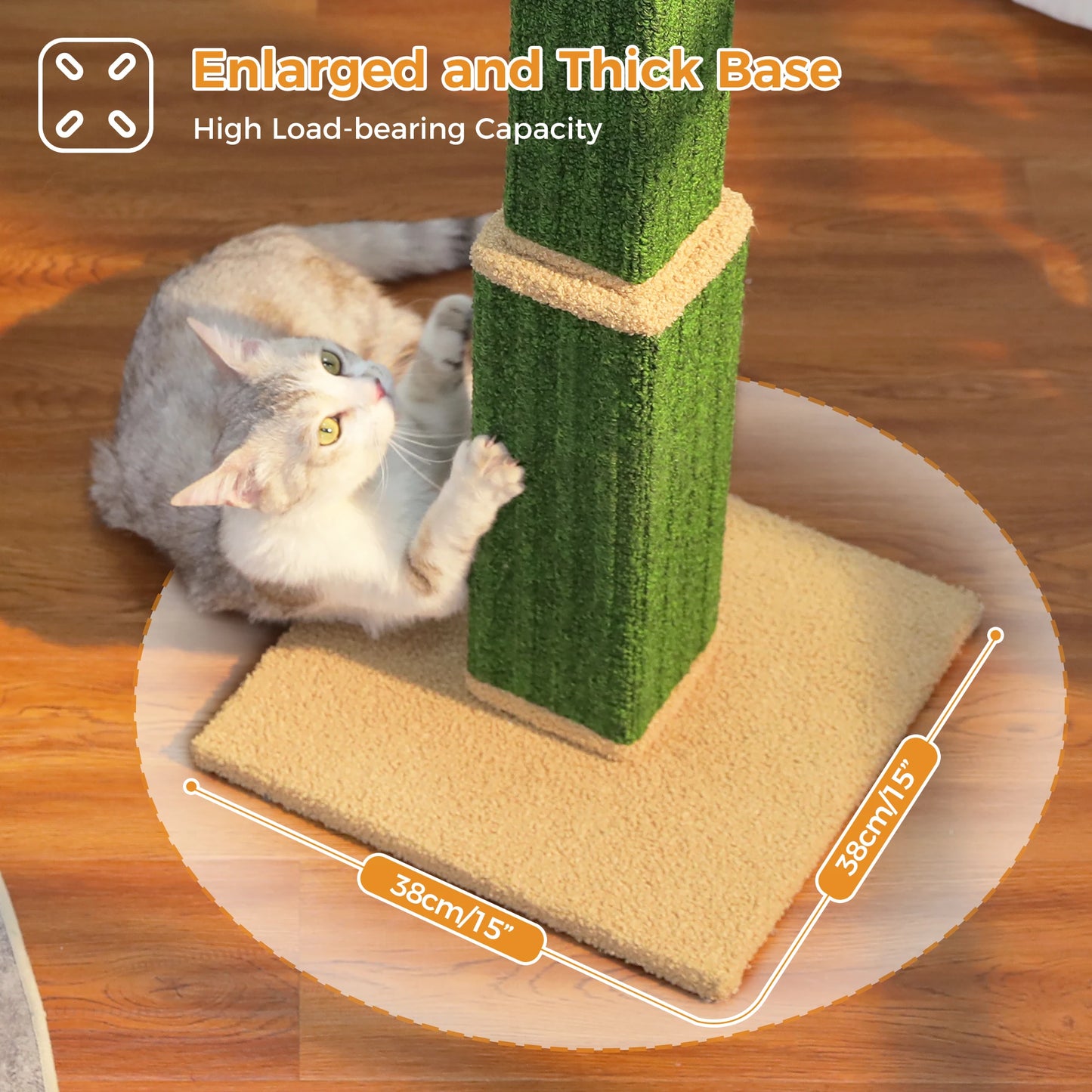 PAWZ Road Cat Scratching Post Indoor Play Toy Durable Sisal