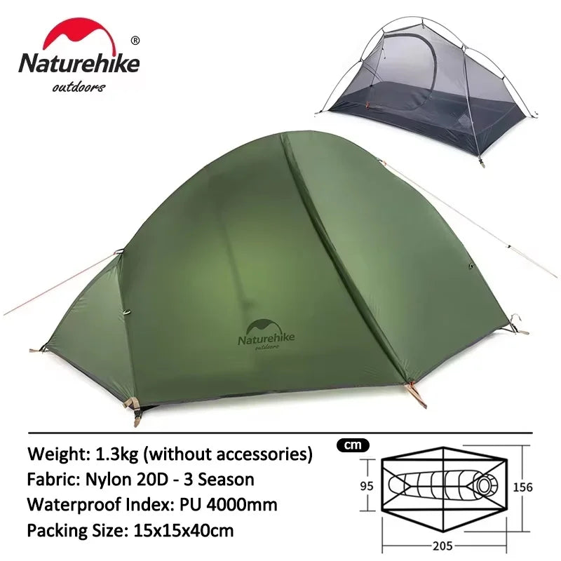 Naturehike One Person Ultralight Backpacking Tent