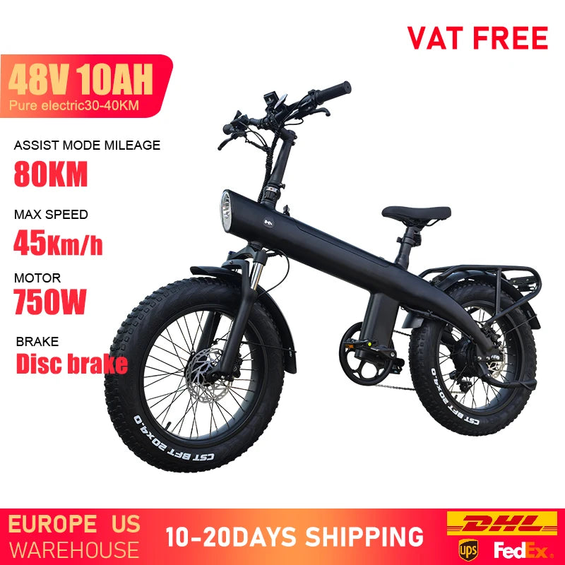 HX Q3 Electric Fat Bike 2000W 48V 20Ah