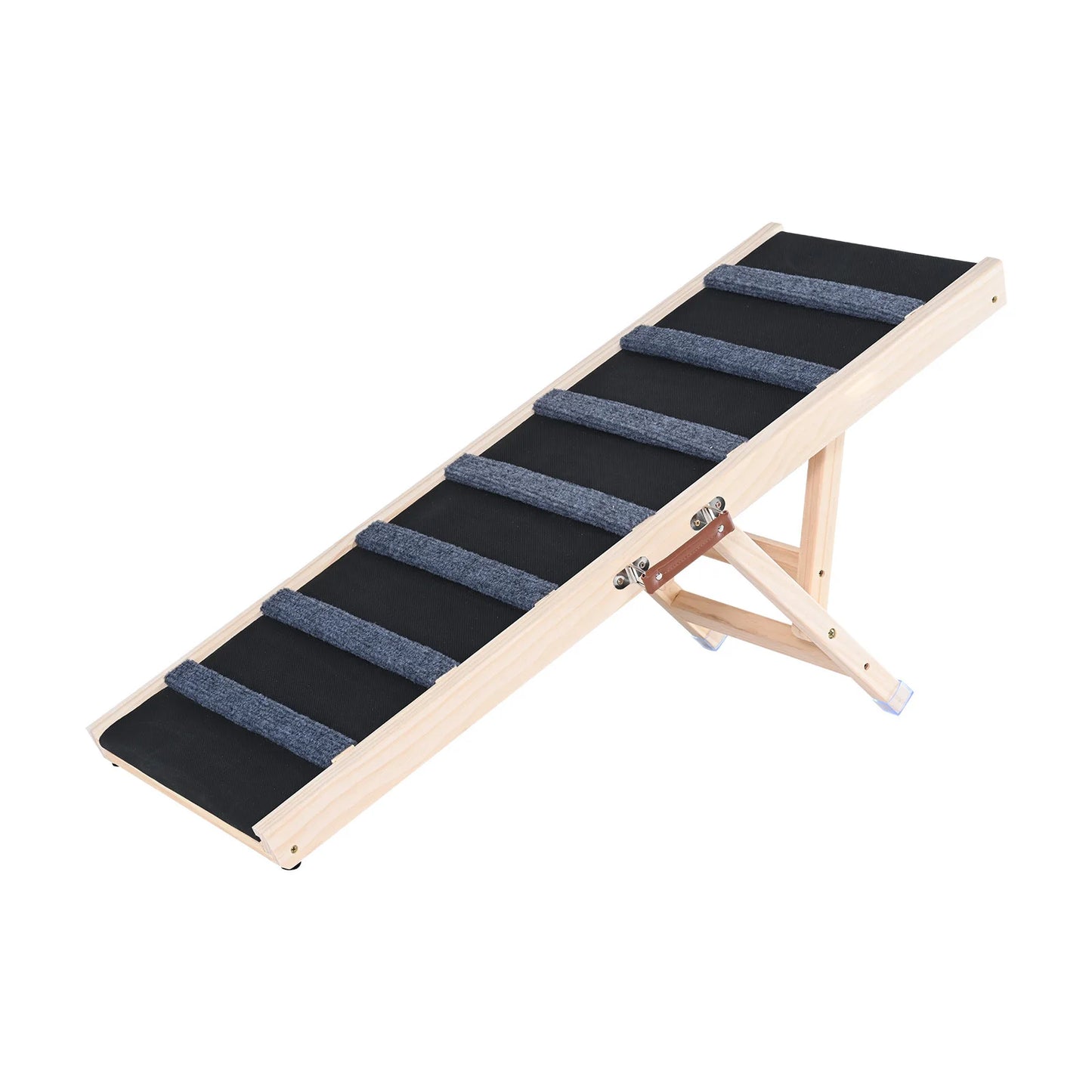 SucceBuy Anti Slip Folding Dog Ramp With Adjustable Height