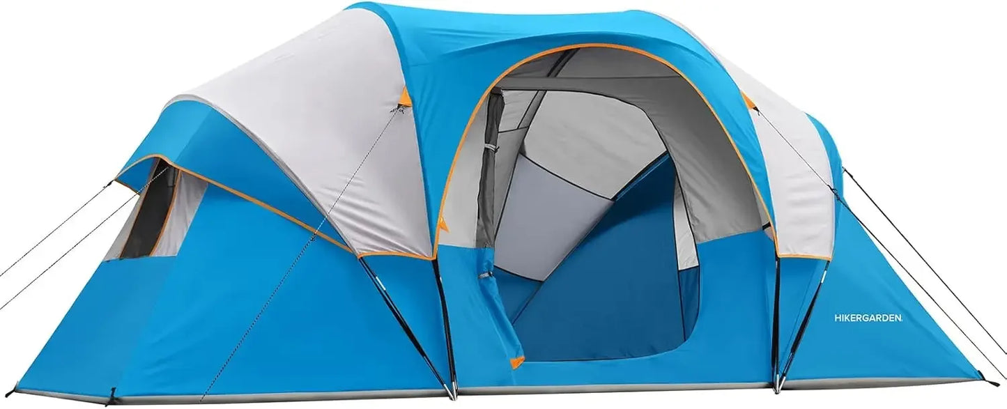 Unp Family Camping Tent Dome Windproof Shelter Outdoors