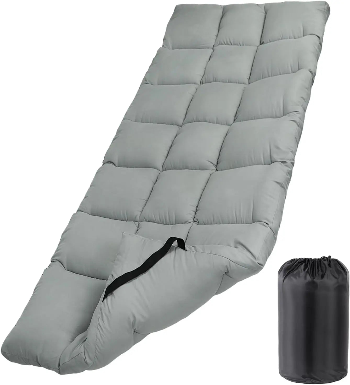 XMSJ Cot Mattress Pad Lightweight Quilted Comfort For Camping