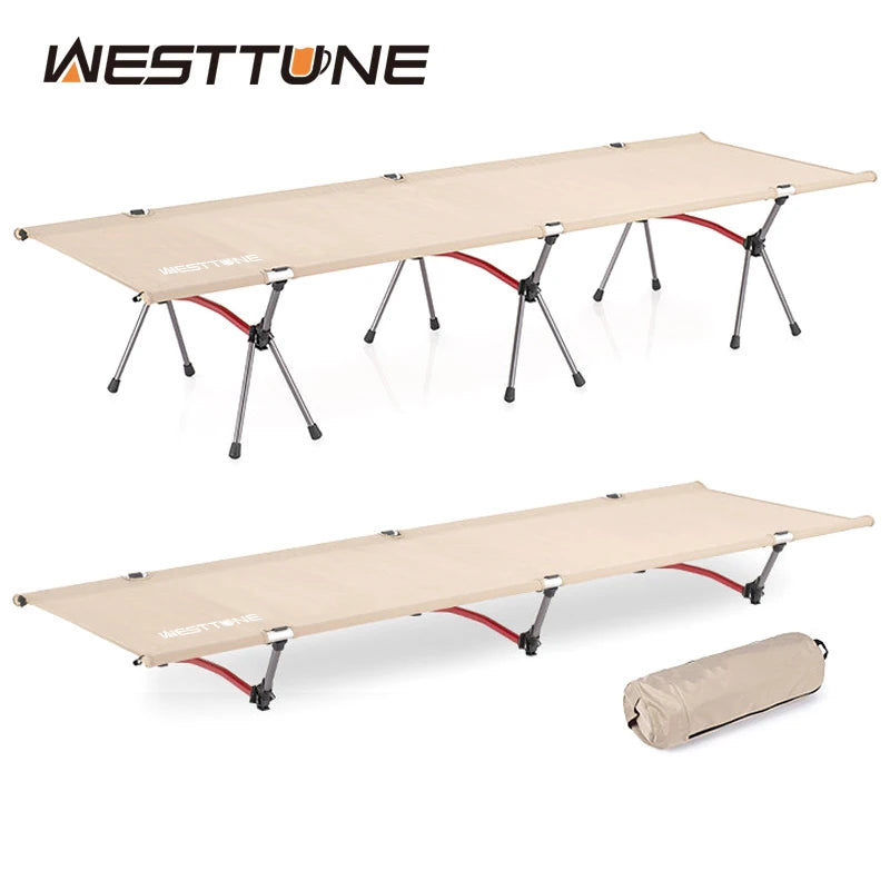 West Tune Camping Cot With Leg Extenders Ultralight Aluminum Alloy