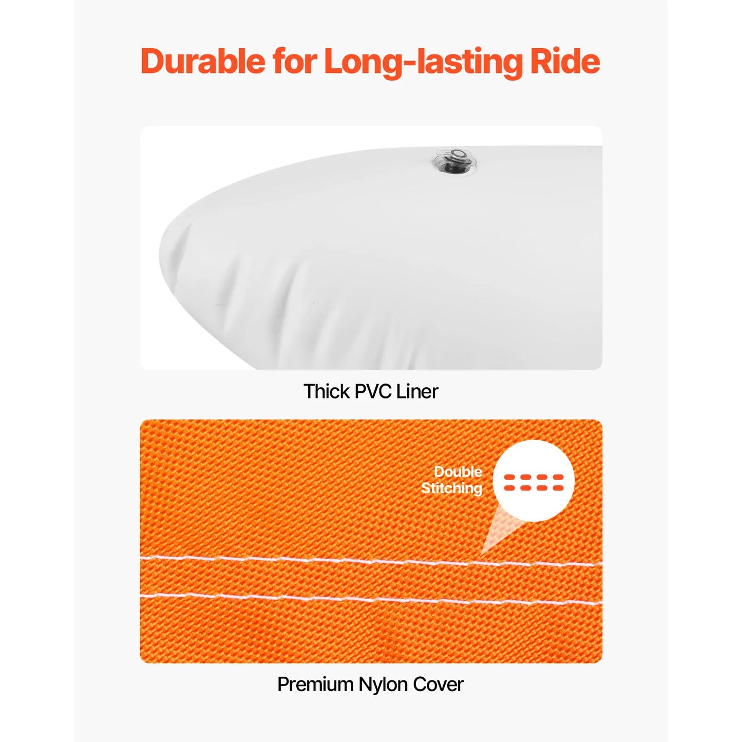 SucceBuy Towable Tube For Boating 1-4 Riders