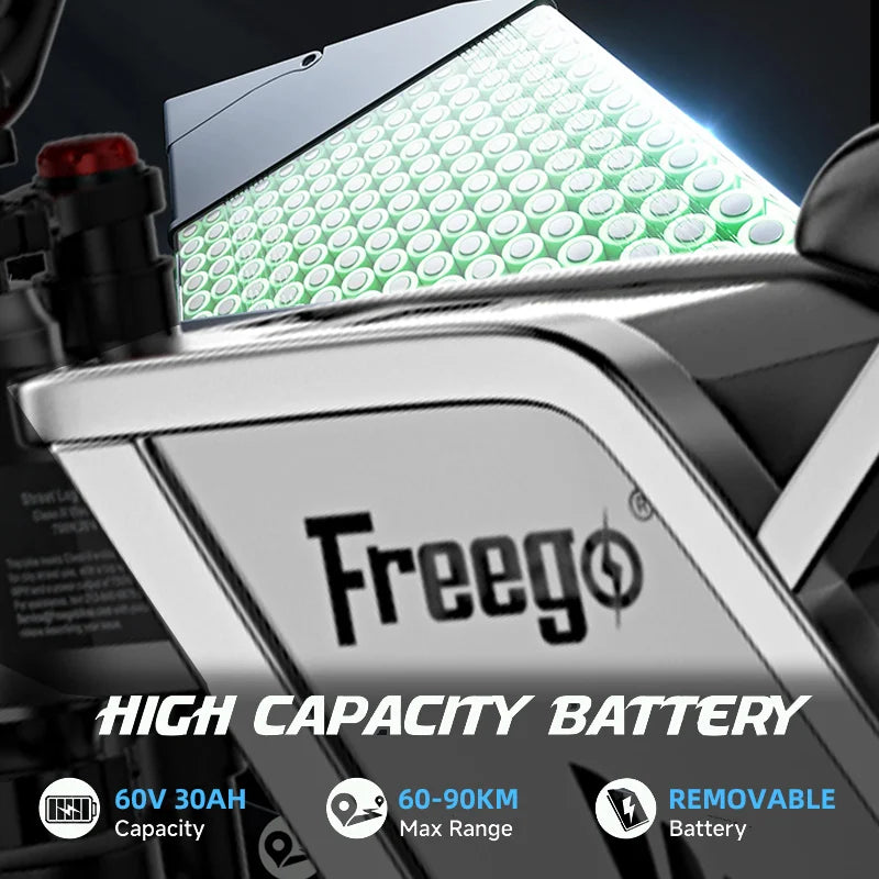 Freego X2 Pro Electric Off Road Motorcycle For Adults