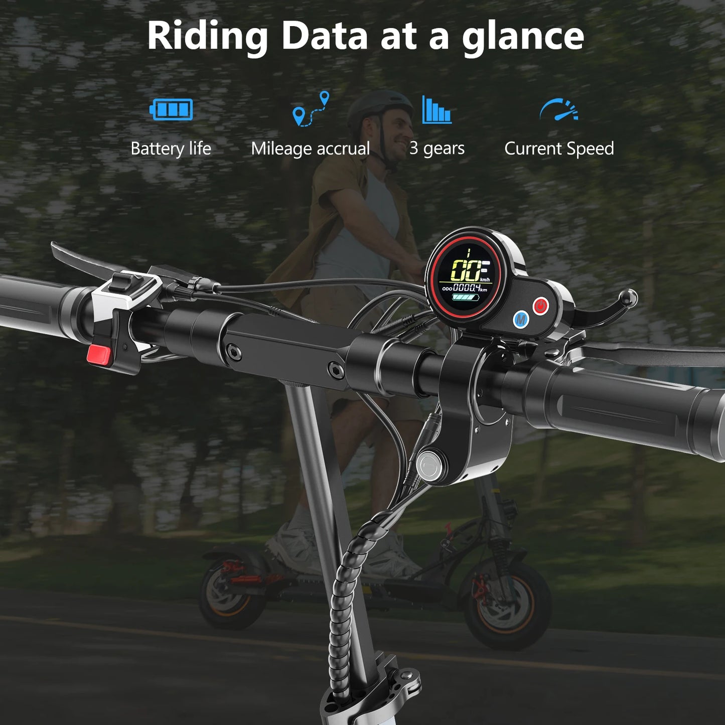 IENYRID A1 Foldable Electric Scooter 800W 48V 20-30km Range