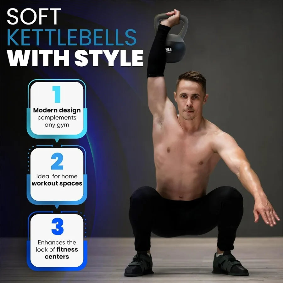 LISM Soft Kettlebells Sea and Iron Sand Filled Weights