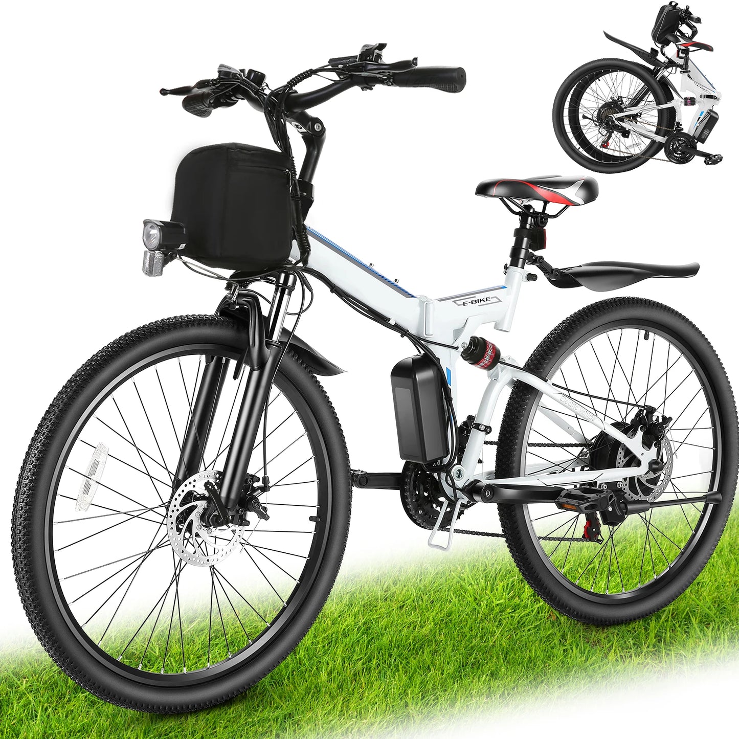 ViviFolded Folding Electric Bike With 500W Motor