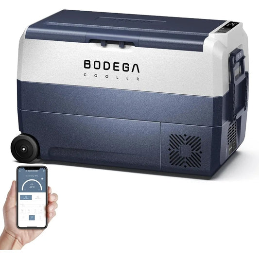 High-concerned Cooler 12V Car Refrigerator Portable Freezer Bluetooth