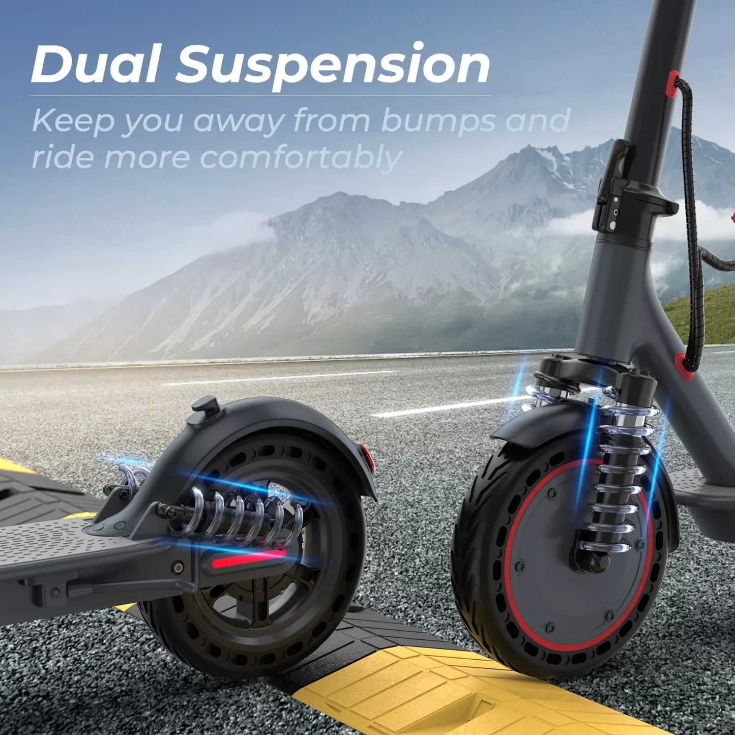 AOVOPRO TMAX Electric Scooter 500W 22MPH Adult App