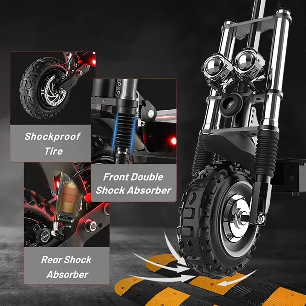 Jueshuai Outdoor Electric Scooter 48V-72V 1000W-6000W Off Road