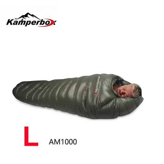 Kamperbox Outdoor Down Sleeping Bag Winter Warm Waterproof Camping