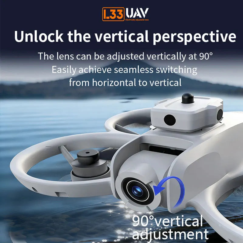 L33 HD Large Screen Drone With Ultra Long Flight Range