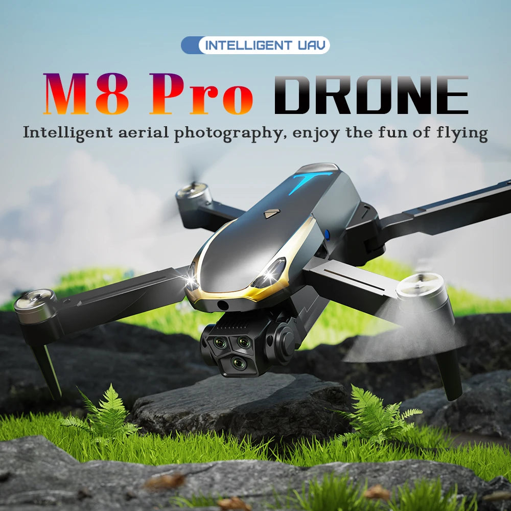 EY M8 Pro Brushless Drone Intelligent Obstacle Avoidance HD Camera