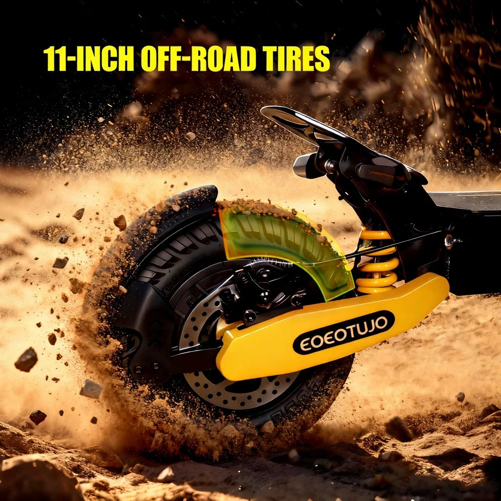 EOEOTWO GT06 Electric Scooter 1200W Off Road Dual Suspension