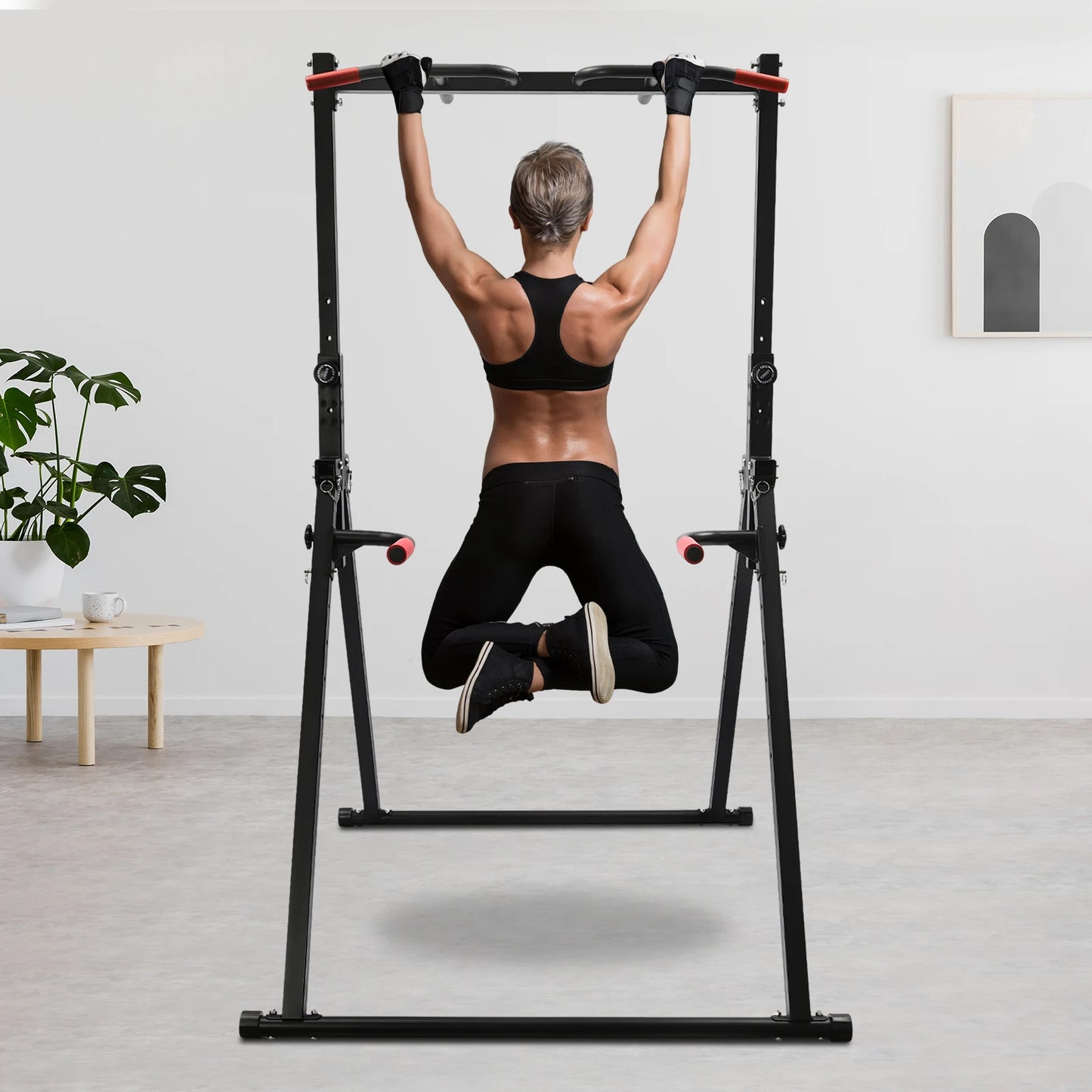 Hign-concerned Adjustable Pull Up Bar for Home Gym Strength