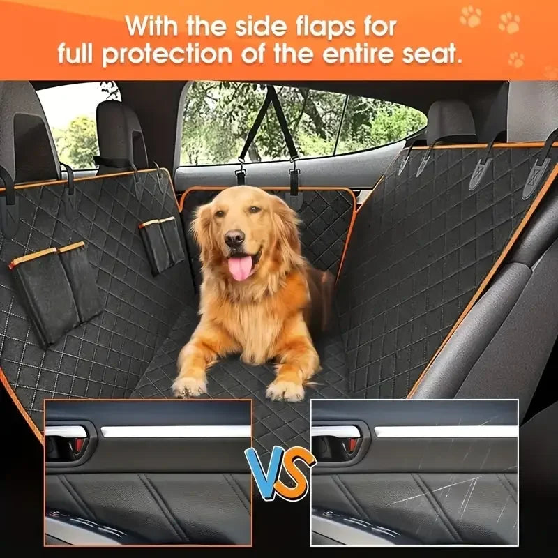 Waterproof Dog Car Seat Cover Hammock With Nonslip Durable Polyester